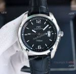 Replica IWC Ingenieur Citizen Watch Black Leather Strap